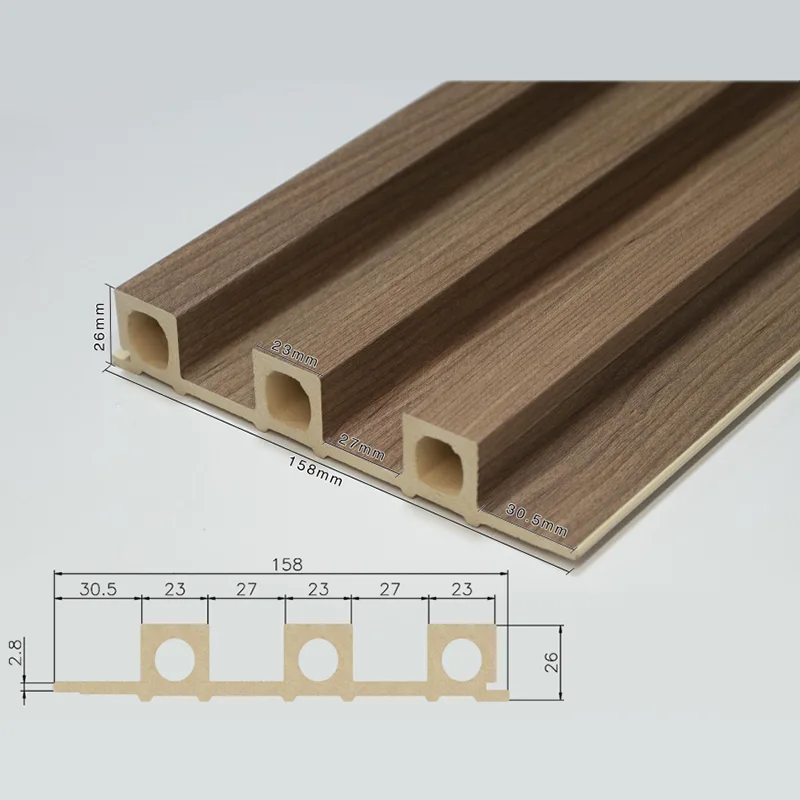 150 खाली 3-ग्रिड फ्लुटेड प्यानल