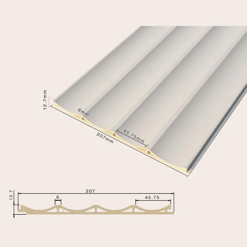 २०७ होलो रिसेसेड ४-ग्रिड फ्लुटेड प्यानल