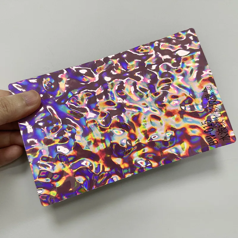 पीईटी पानी लहर प्रभाव-प्रतिरोधी वालबोर्ड